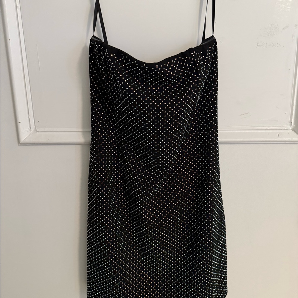 Windsor Black Mini Dress with sparkles